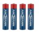 Piles alcalines LR03 AAA – Ansmann - Vue 2