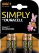 Piles alcalines AAA LR03 1,5 volt – Duracell - Vue 1