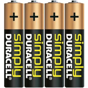 Piles alcalines AAA LR03 1,5 volt - Duracell - piles & batteries