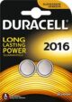 Piles CR2016 3 volts – Duracell - Vue principale