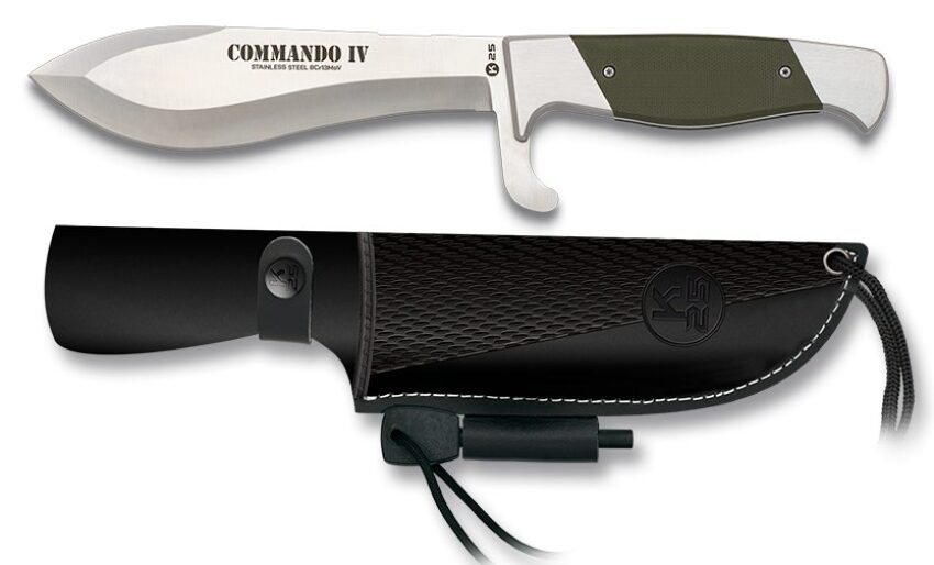 Couteau K25 Comando IV - Vue principale