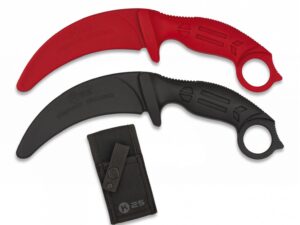 Couteau d'entraînement incurvé caoutchouc K25