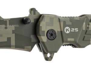 Couteau pliant tactique digital camo