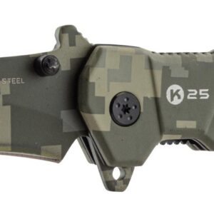 K25 - Couteau pliant tactique digital camo - couteaux pliants