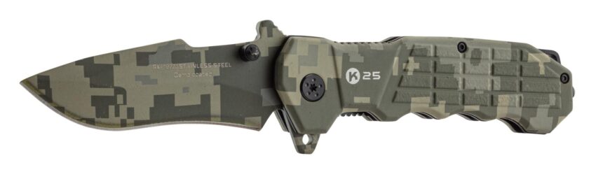 Couteau pliant tactique digital camo - Vue principale