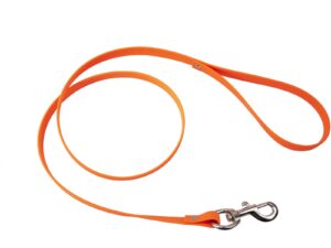 Laisse biothane 1,20 m x 19 mm Orange