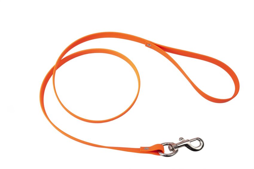 Laisse biothane 1,20 m x 19 mm Orange - Vue principale