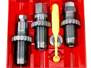 Jeux de 3 outils acier rechargement armes de poing - Lee Precision