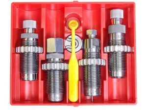 jeux de 4 outils carbure Deluxe pour calibres d'armes de poing - Lee Precision
