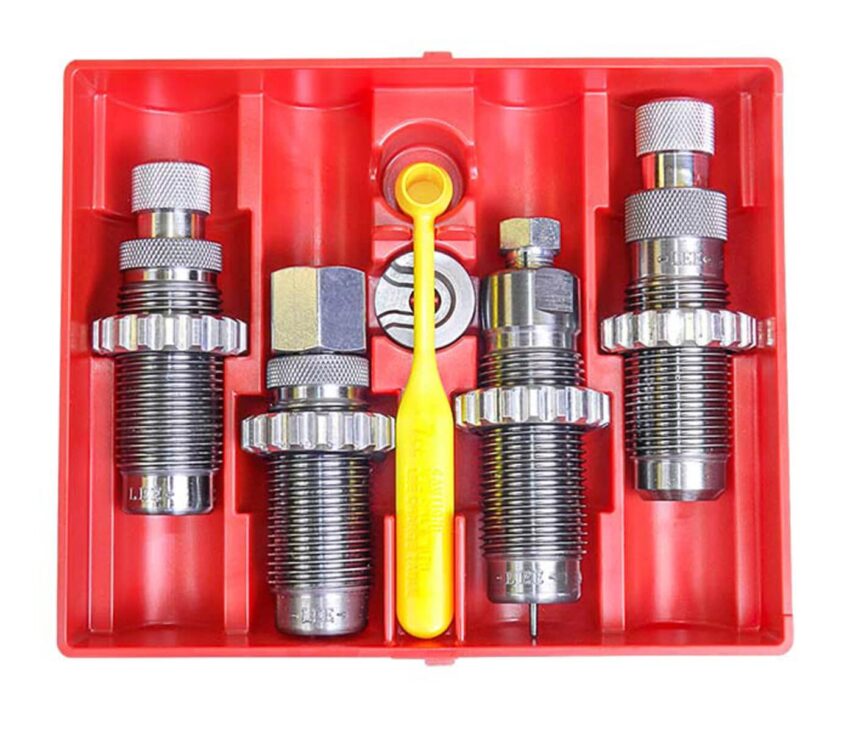 jeux de 4 outils carbure Deluxe pour calibres d’armes de poing – Lee Precision - Vue principale