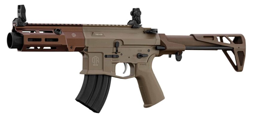Réplique AEG M923A Tan avec ETU - Vue principale