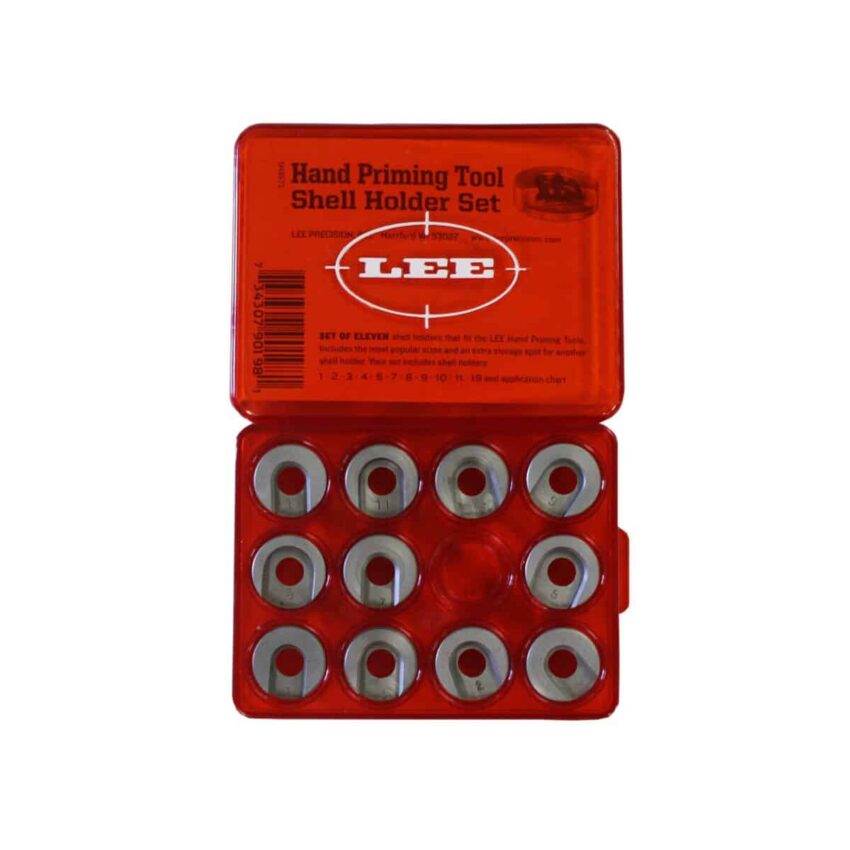 Lee Precision – Kit de 11 Shell Holders (support de douille) Auto-Prime pour presse - Vue principale