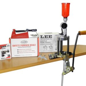 LEE PRECISION, INC. - Kit presse de rechargement Lee avec tourelle 4 trous - matériel de rechargement