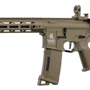 Lancer Tactical - Réplique AEG HELLION GEN3 ETU 10' M-LOCK 1J Dark Earth - airsoft - répliques longues