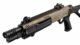 Réplique fusil à pompe FABARM STF12 Compact Tan Gaz - Vue 4