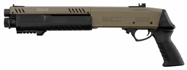 Réplique fusil à pompe FABARM STF12 Short Initial TAN Gaz – Image 4