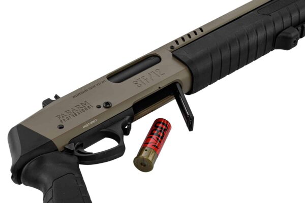 Réplique fusil à pompe FABARM STF12 Short Initial TAN Gaz – Image 5