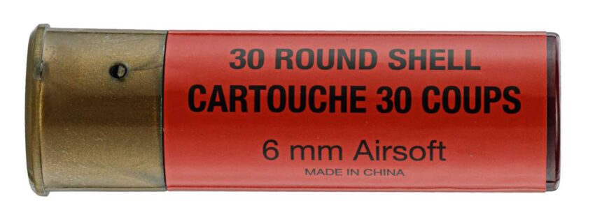 Pack de 6 cartouches Fusil à pompe airsoft BO/FABARM - Vue principale