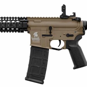 Lancer Tactical - Réplique AEG LT-18 GEN2 MK18 TAN et Noir Edition Limitée - airsoft - répliques longues