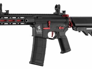 Réplique AEG LT-32 Hellion Noir/Rouge pack complet 1j