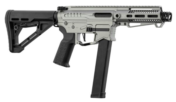 Réplique Zion Arms PW9 Garde main court Chrome – Image 4