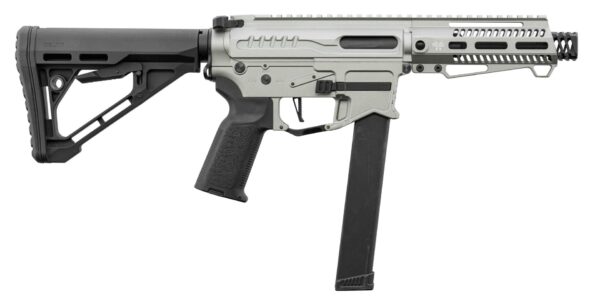 Réplique Zion Arms PW9 Garde main court Chrome – Image 2