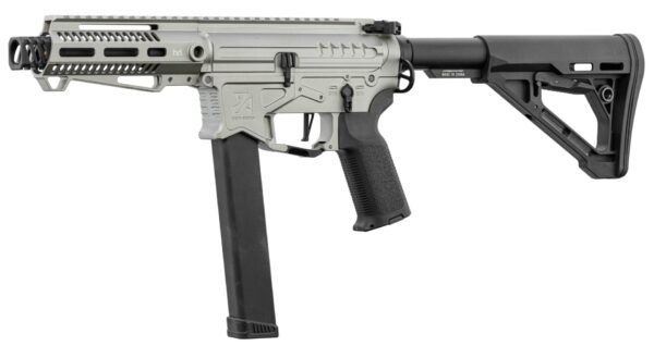 Réplique Zion Arms PW9 Garde main court Chrome – Image 3
