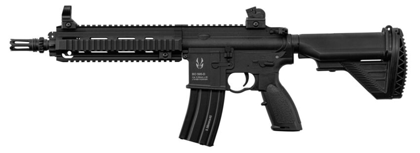 Réplique AEG Delta 595 polymere 11′ pack complet - Vue principale