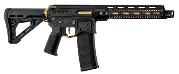 Réplique R15 mod 1 Zion Arms noire et or garde main long – Image 2
