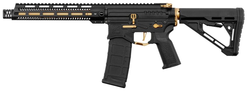 Réplique R15 mod 1 Zion Arms noire et or garde main long - Vue principale