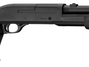 Réplique fusil à pompe 3-shot crosse pleine ressort 0,9 J