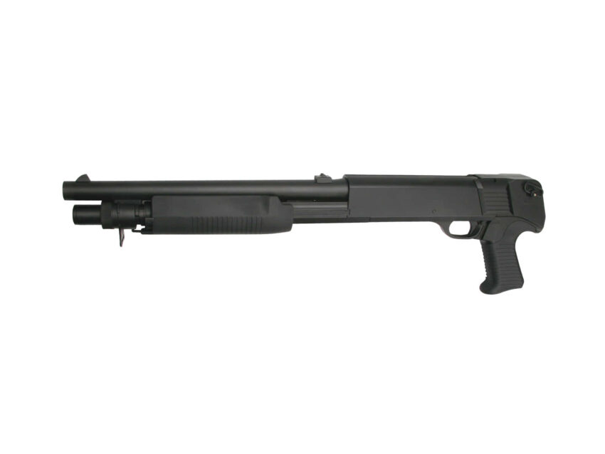 Réplique Fusil à pompe à douilles Franchi SAS 12 3-burst ressort – asg - Vue principale