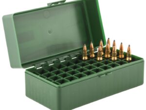 Boîte de rangement 50 munitions cal. 222 / 223