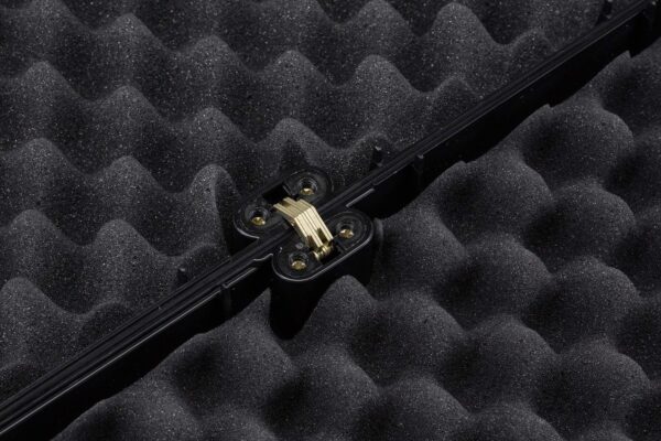 Mallettes noires en polypropylène pour arme – Image 6