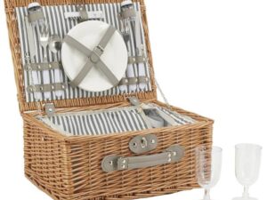 Valise pique-nique isotherme 2 personnes (plastique)