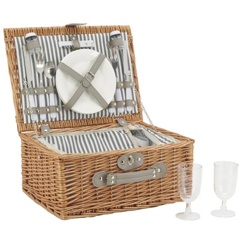 Valise pique-nique isotherme 2 personnes (plastique) - Vue principale