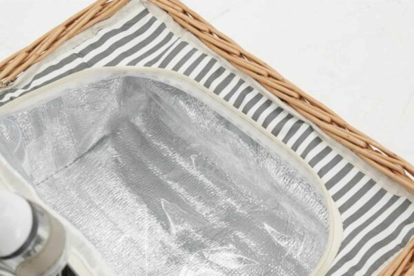 Valise pique-nique isotherme 2 personnes (plastique) – Image 3