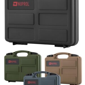 NUPROL - Mallette pour arme de poing mousse prédécoupée - mallettes, étuis à fusils, housses & sacs à dos.