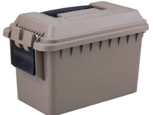 Caisse munition polymère cal.50 TAN 30X16X17.5 cm