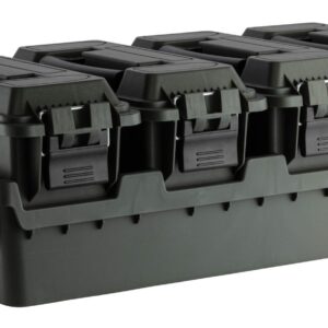 FOT - Focus On Tools - Set 4 caisses à munitions avec bac de transport - boites de rangement pour munitions