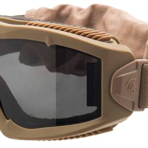 Lancer Tactical - Masque série AERO Thermal Tan smoke - airsoft - tenues & protections