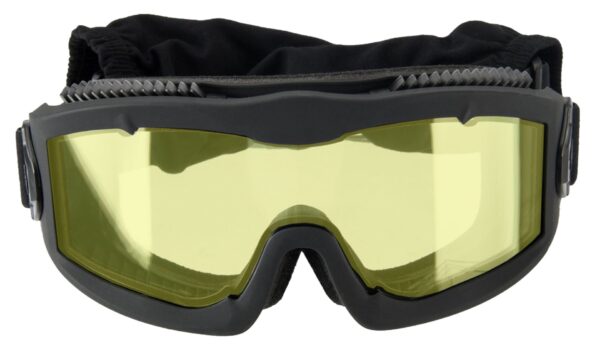 Masque série AERO Thermal noir jaune – Image 2