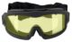 Masque série AERO Thermal noir jaune - Vue 1