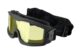 Masque série AERO Thermal noir jaune - Vue principale
