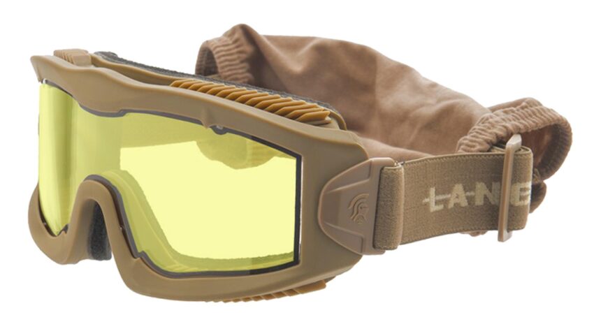 Masque série AERO Thermal Tan jaune - Vue principale