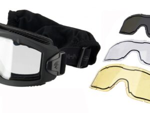 Masque série AERO Thermal noir avec 3 écrans
