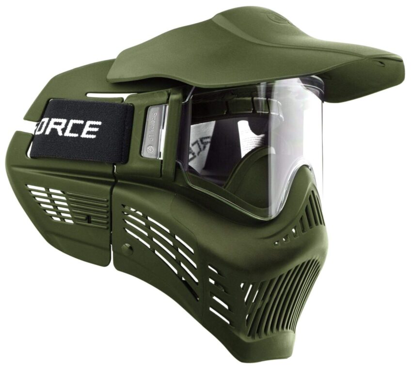 Masque v force armor olive - Vue principale
