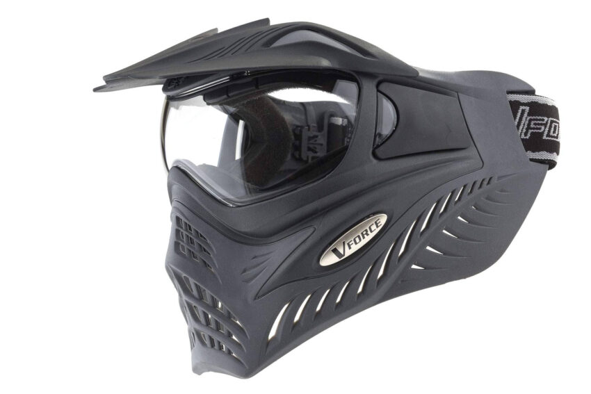 Masque v force grill Noir - Vue principale