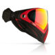 Masque Dye I4 PRO Meltdown rouge et noir - Vue 1