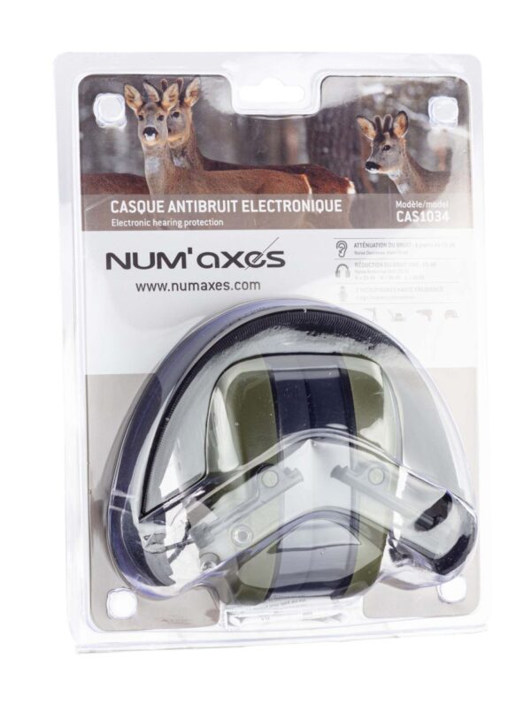 Casque antibruit électronique NUM'AXES CAS1034 Kaki – Image 9